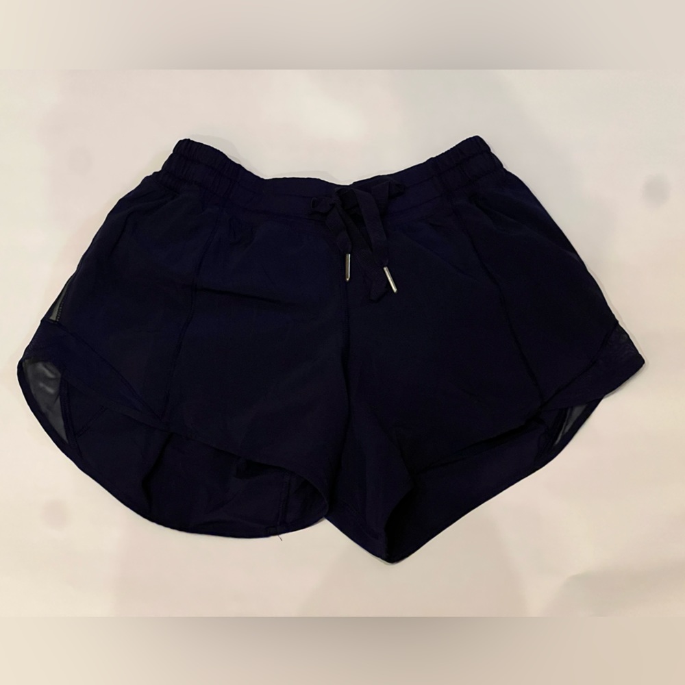Navy Lululemon shorts